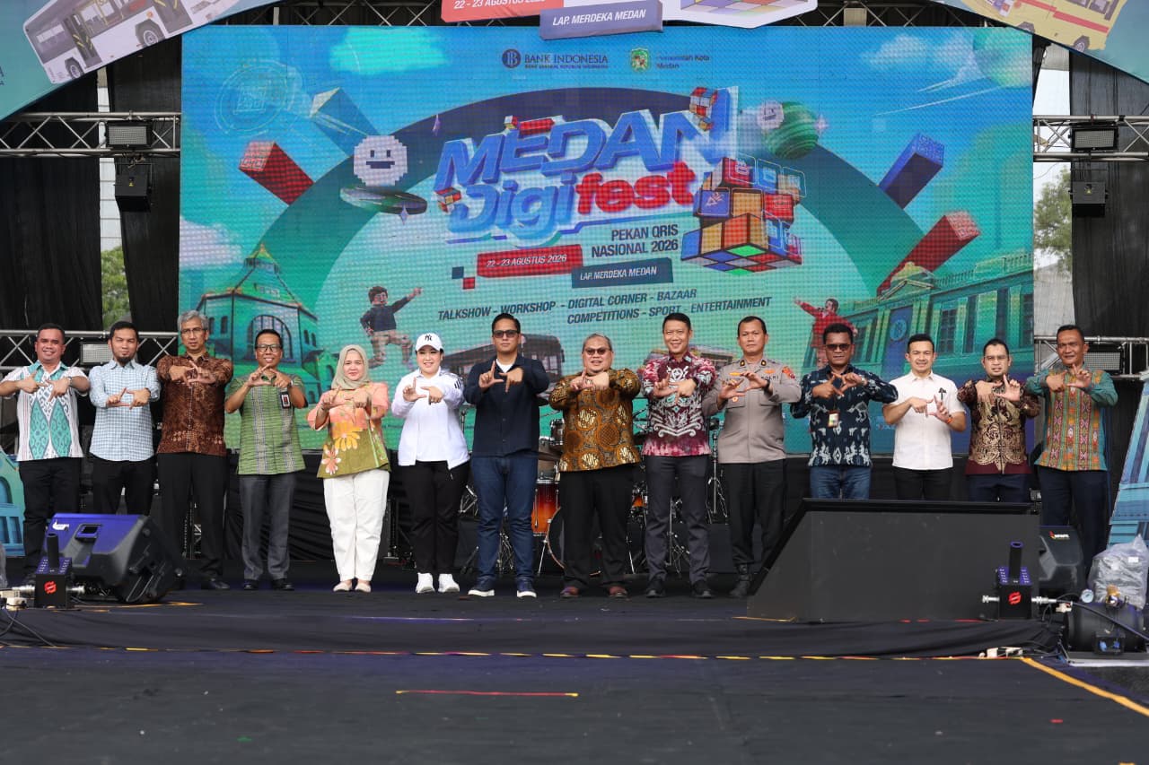 Rico Waas Buka Medan DigiFest 2026, QRESTO Jadi Andalan Digitalisasi Pajak Daerah
