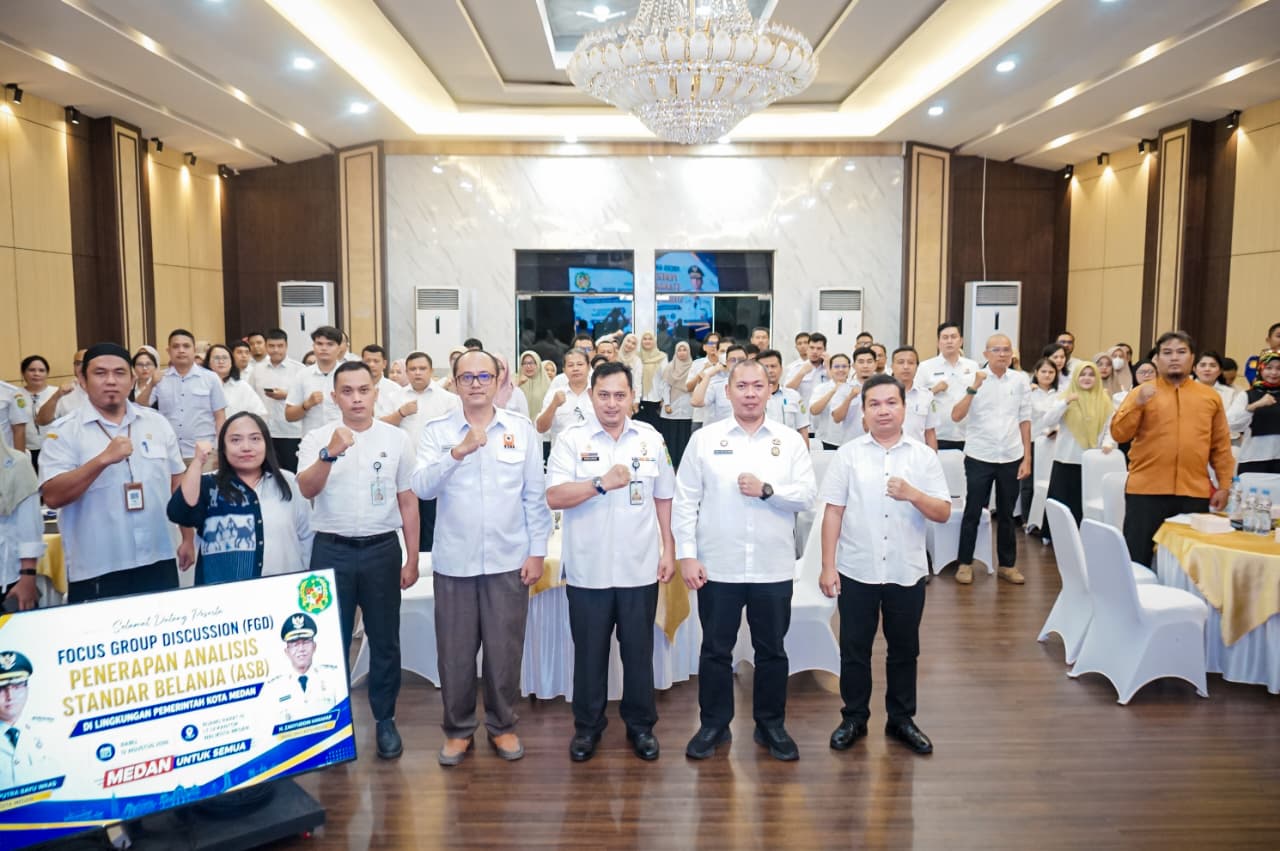 Rico Waas Minta OPD Medan Terapkan Analisis Standar Belanja Secara Konsisten