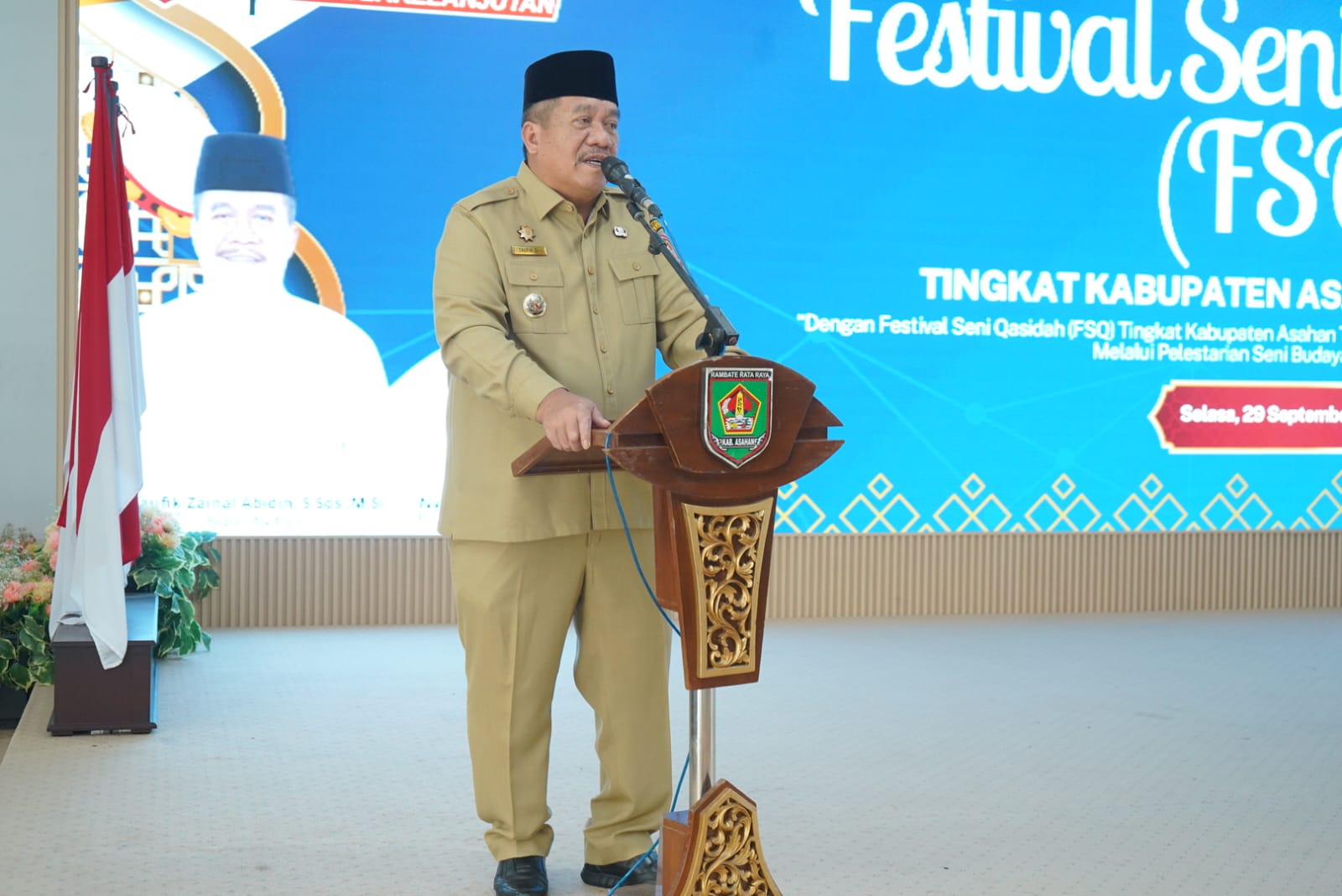 Bupati Asahan Buka Festival Seni Qasidah 2026, Diikuti 626 Peserta dari 25 Kecamatan