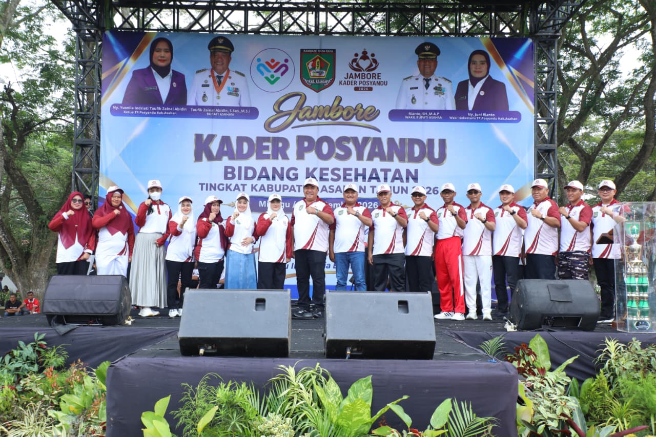 Bupati Asahan Buka Jambore Posyandu ke-XIII, Kader Diminta Tekan Angka Stunting