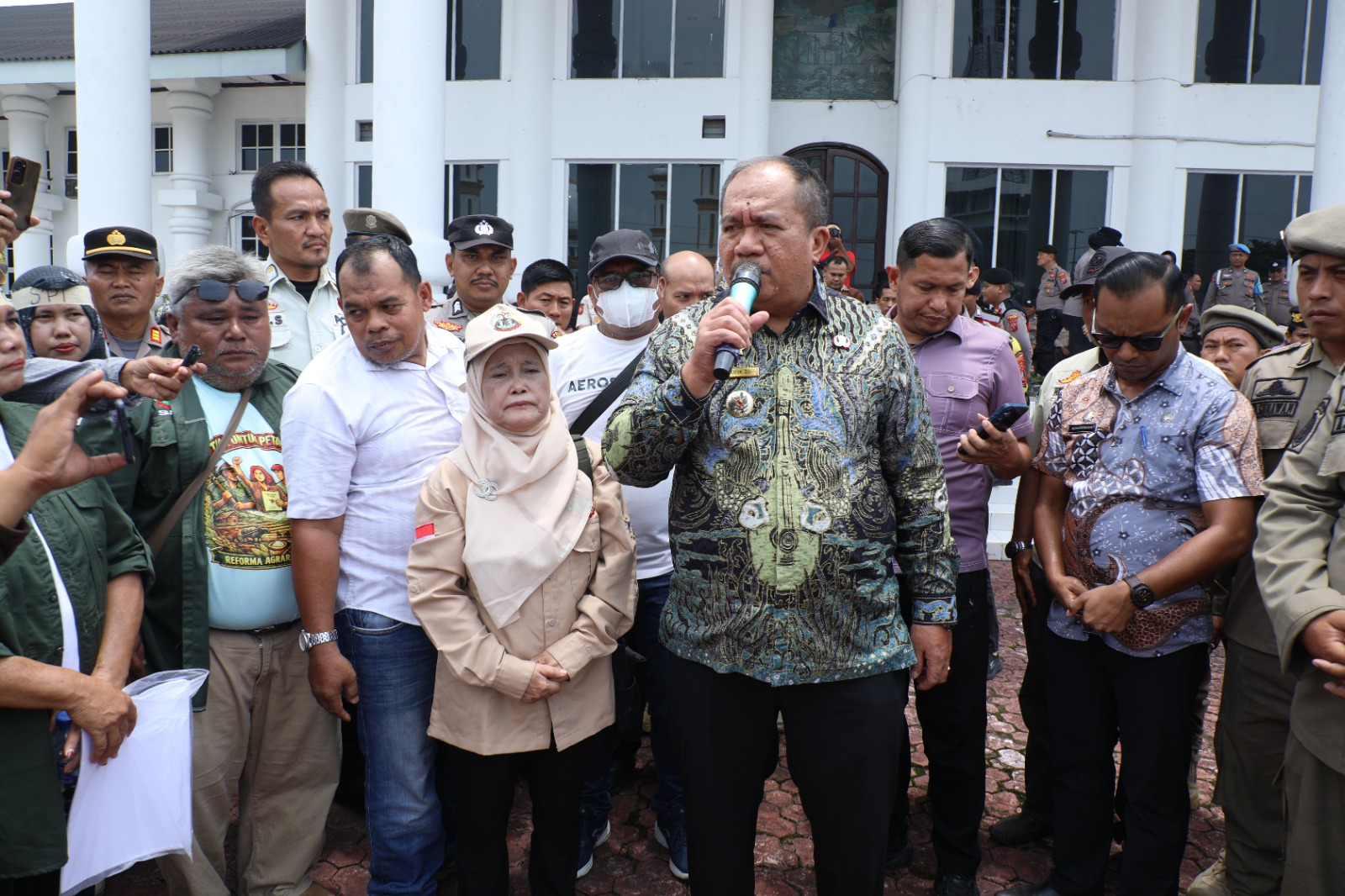 Bupati Asahan Tanggapi Tuntutan SPI soal Reforma Agraria