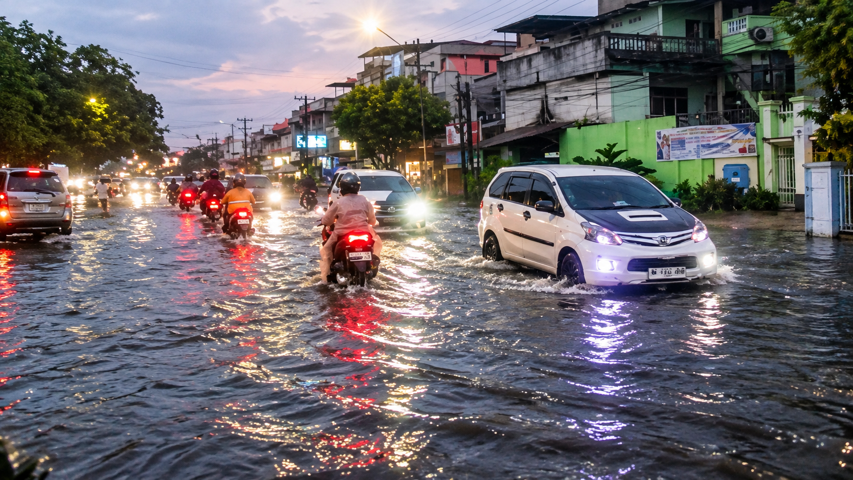Banjir Medan Tak Kunjung Usai