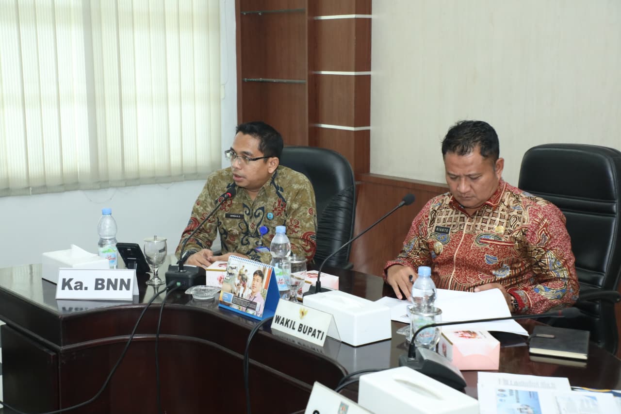 Wabup Asahan Pimpin Rapat P4GN, Ruang Gerak Peredaran Narkoba Bakal Dipersempit
