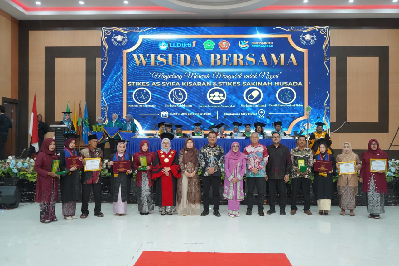 Wabup Asahan Hadiri Wisuda 393 Lulusan STIKes Asyifa Kisaran dan STIKes Sakinah Husada