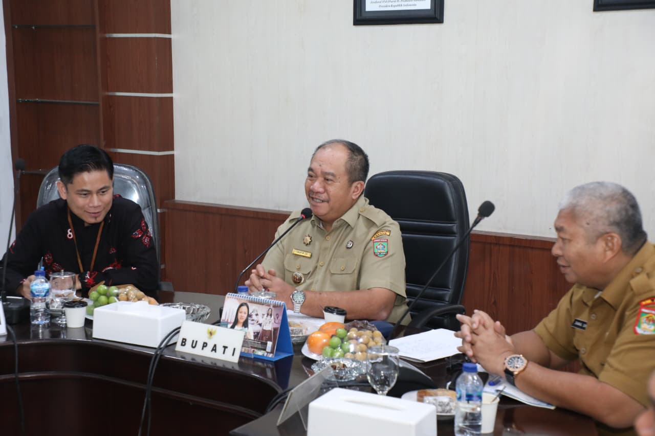 Bupati Asahan Ikuti Exit Meeting BPK RI Sumut, Evaluasi Pengelolaan Keuangan Daerah