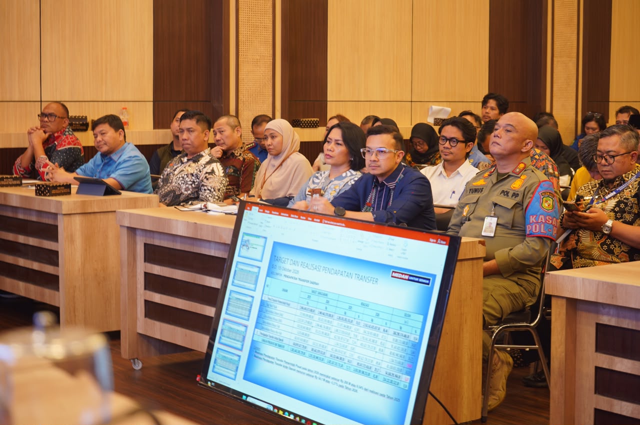 Pemko Medan Evaluasi Penyerapan APBD 2026, Antisipasi SILPA Rp592 Miliar
